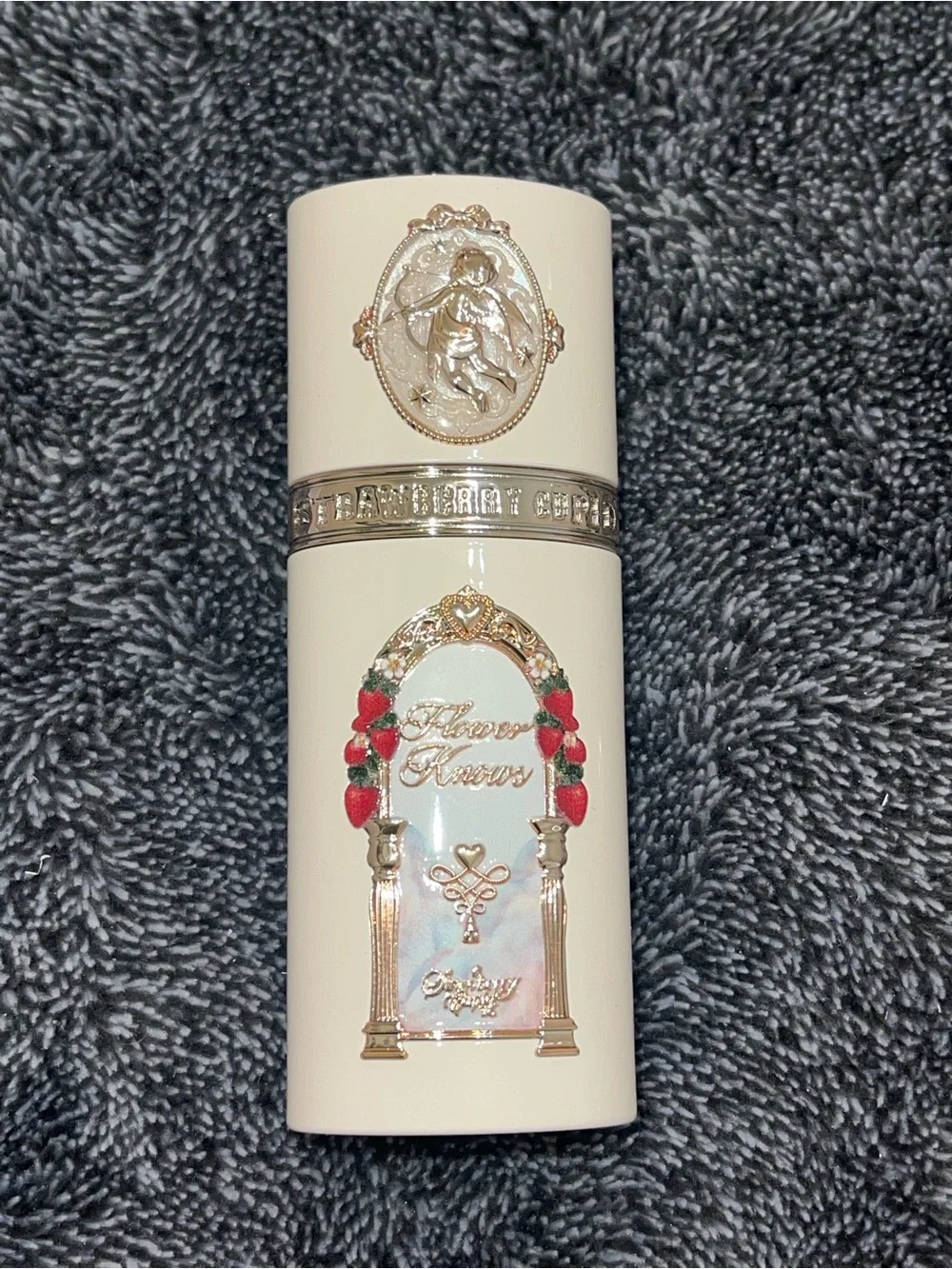 Flower knows Strawberry Kisses lip gloss in 06 Rosy Madeleine